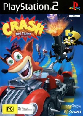 Crash Tag Team Racing box cover front